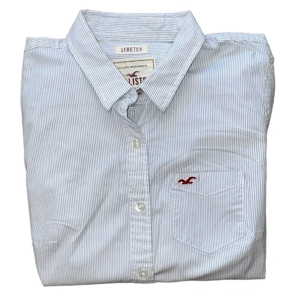 Hollister Tops Hollister Stretch Oxford Shirt Poshmark